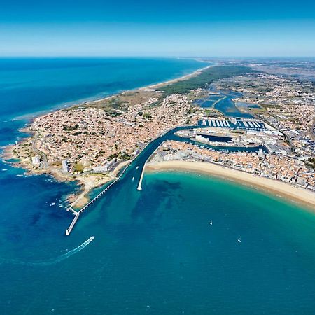 Appartement Moderne Au Centre-Ville, 150M Plage, Wifi, Confort Ideal Pour Familles - Fr-1-92-876 Les Sables-dʼOlonne Exteriér fotografie